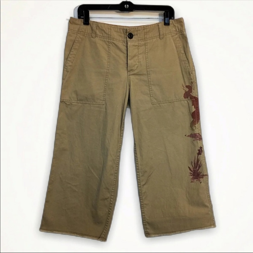 American Eagle Southwestern Cargo Capris 8